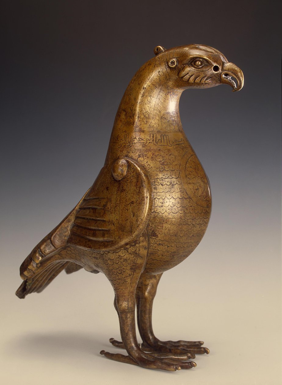Aquamanile sas formájában, 796-97 alkotó: Master Suleiman