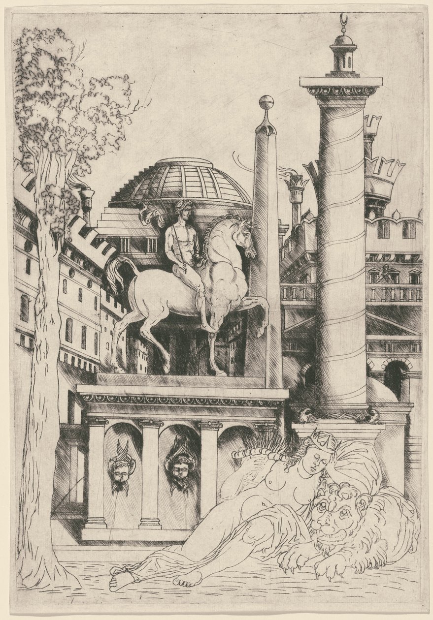 A szilárdság allegóriája (?) alkotó: Master of 1515