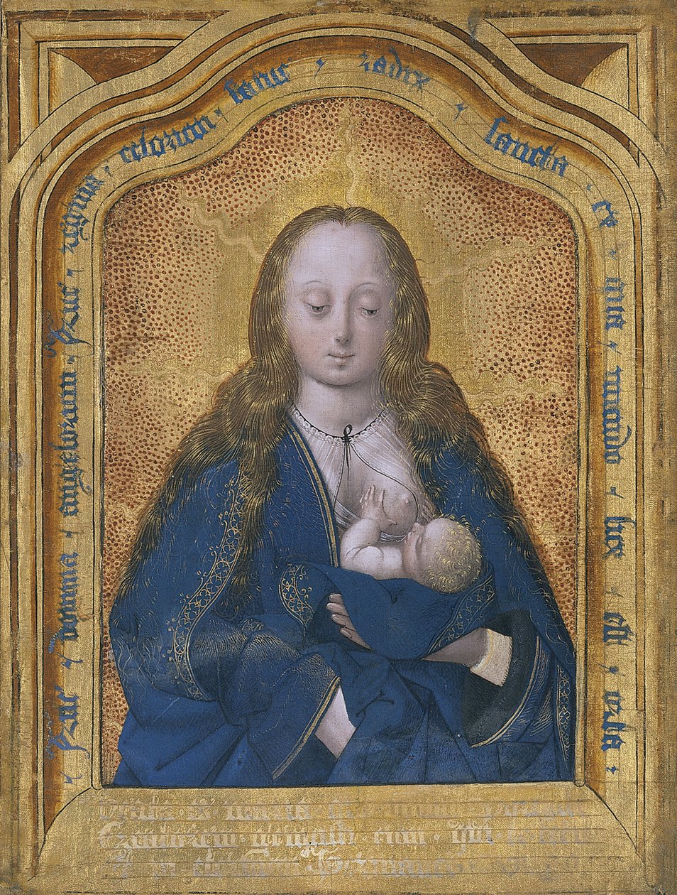 A Szűz, aki szoptatja a Gyermeket alkotó: Master of Antwerp