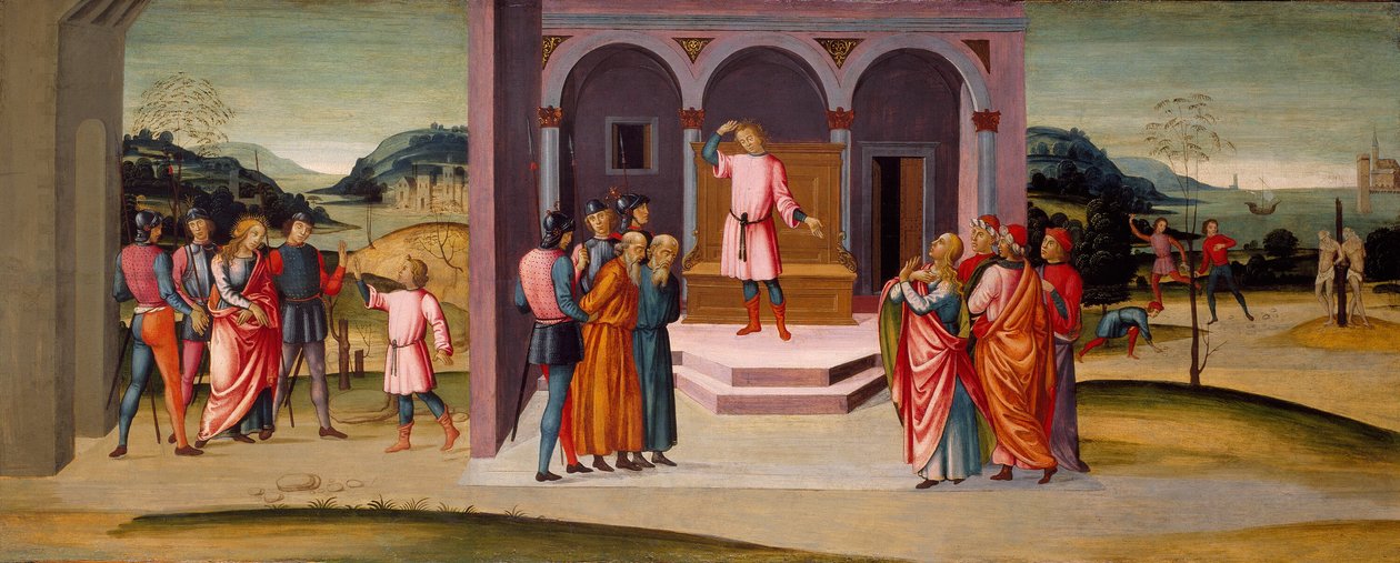 Daniel Susanna megmentése, Dániel ítélete és a vének kivégzése alkotó: Master of Apollo and Daphne