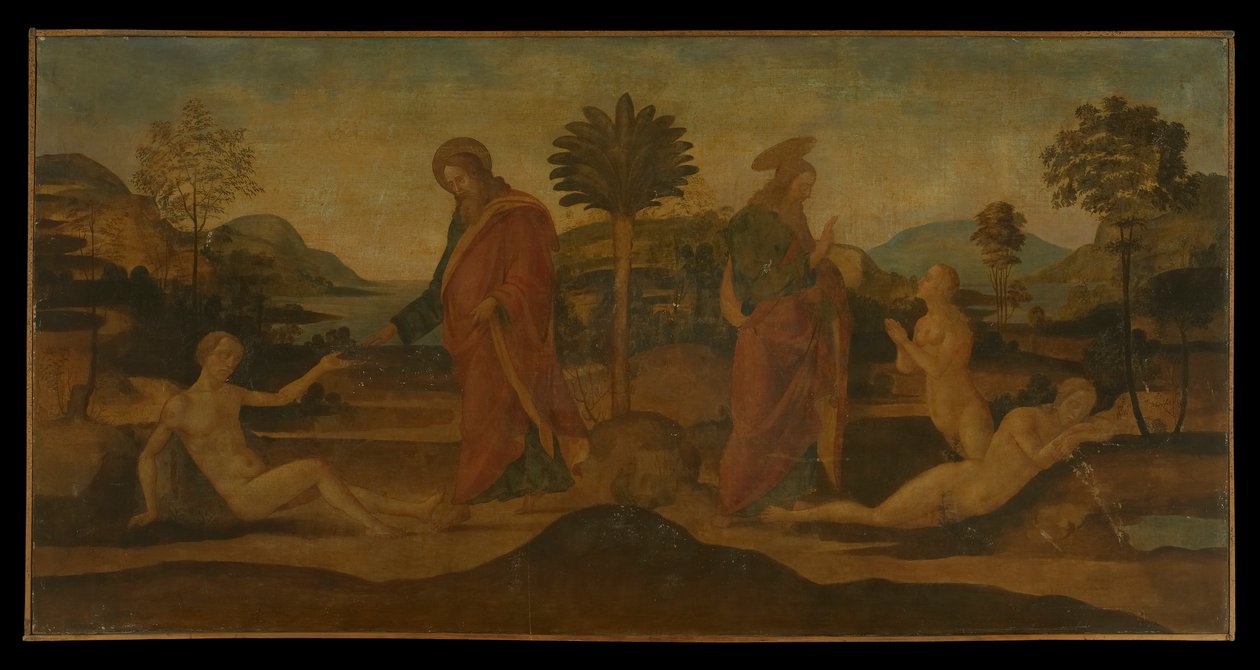 Ádám és Éva teremtése alkotó: Master of Apollo and Daphne