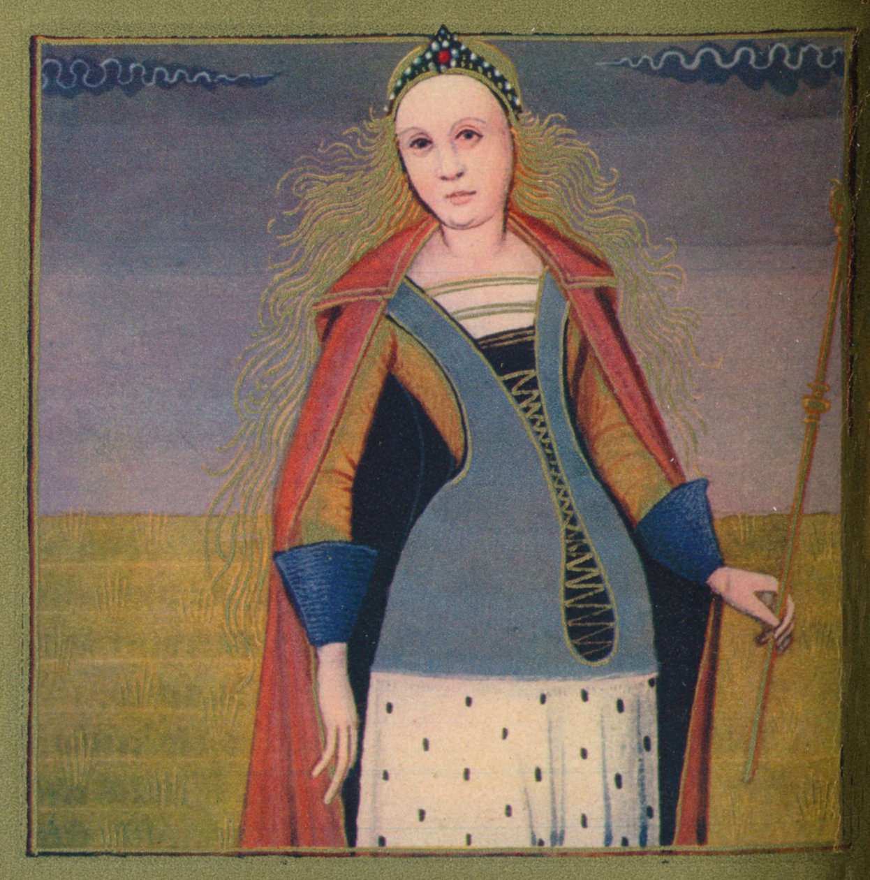 „Dido – Karthágó királynője”, 1403, 1939 alkotó: Master of Berry
