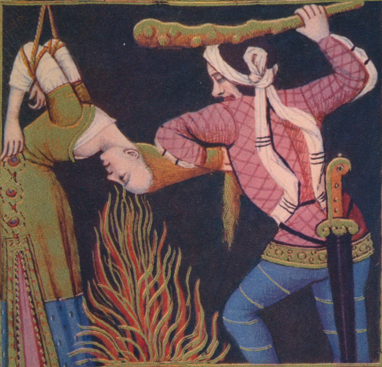„Oroszlán – Femme Publique”, 1403, 1939 alkotó: Master of Berry
