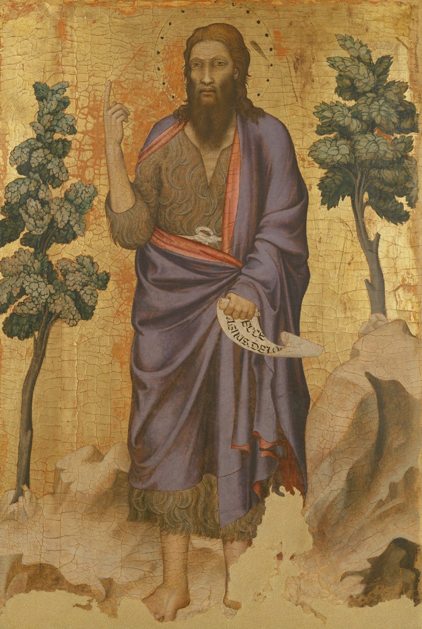 Keresztelő Szent János (festmény) alkotó: Master of Figline