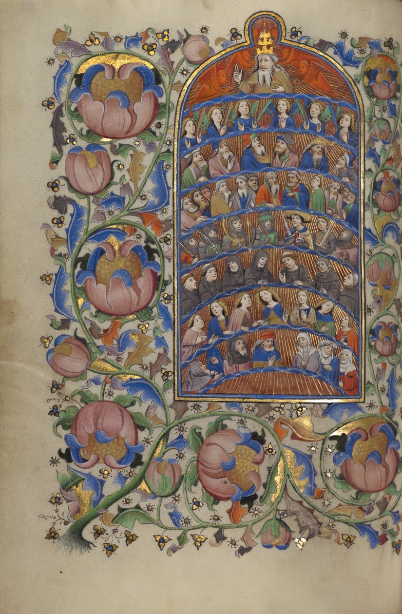 Mindenszentek alkotó: Master of Guillebert de Mets