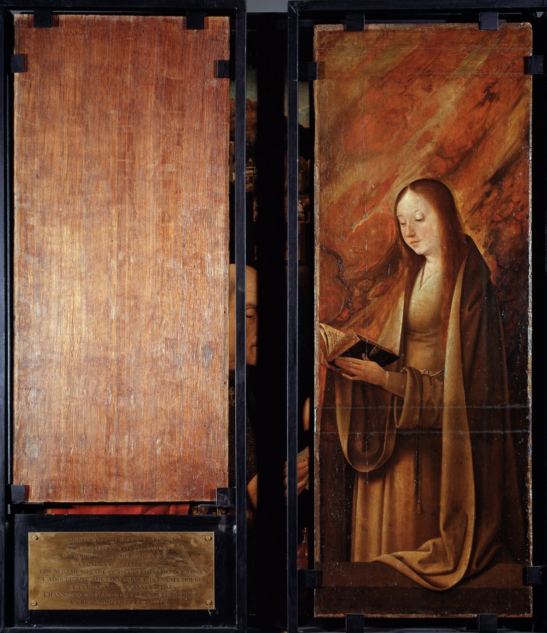 A mágusok imádata, zárt panelek (olaj, fa alkotó: Master of Hoogstraten