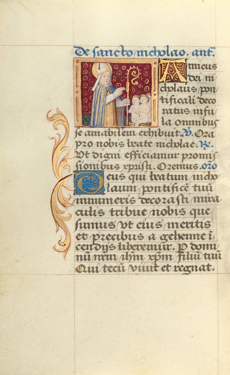 Szent Miklós alkotó: Master of Jacques de Besançon