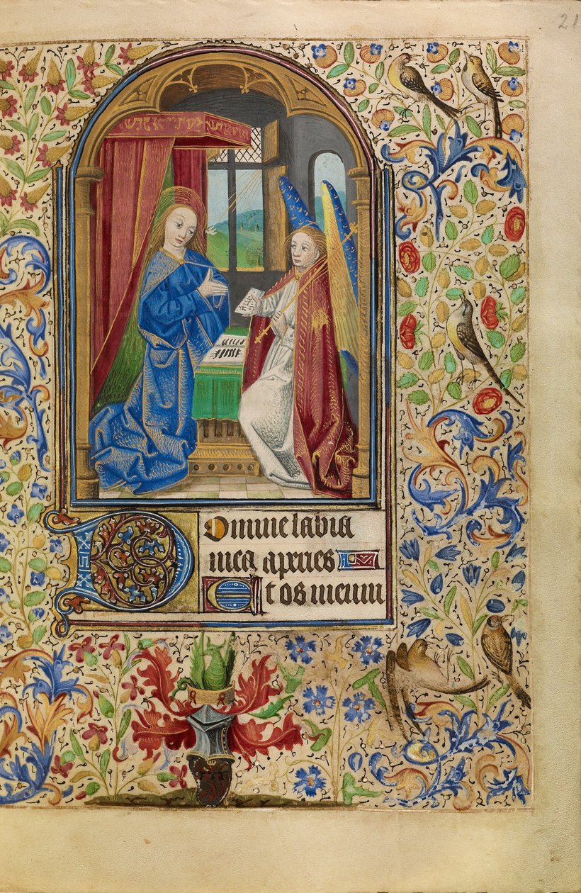 Az Annunciáció alkotó: Master of Jacques of Luxembourg