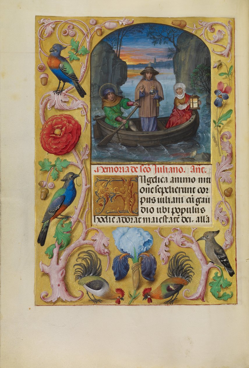 Szent Julianus és felesége alkotó: Master of James IV of Scotland