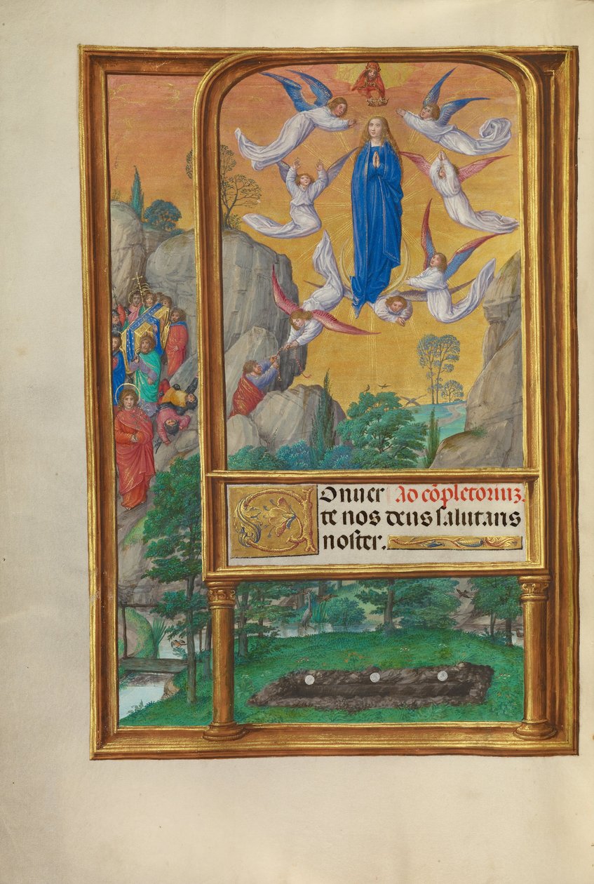 A Szűz mennybemenetele alkotó: Master of James IV of Scotland