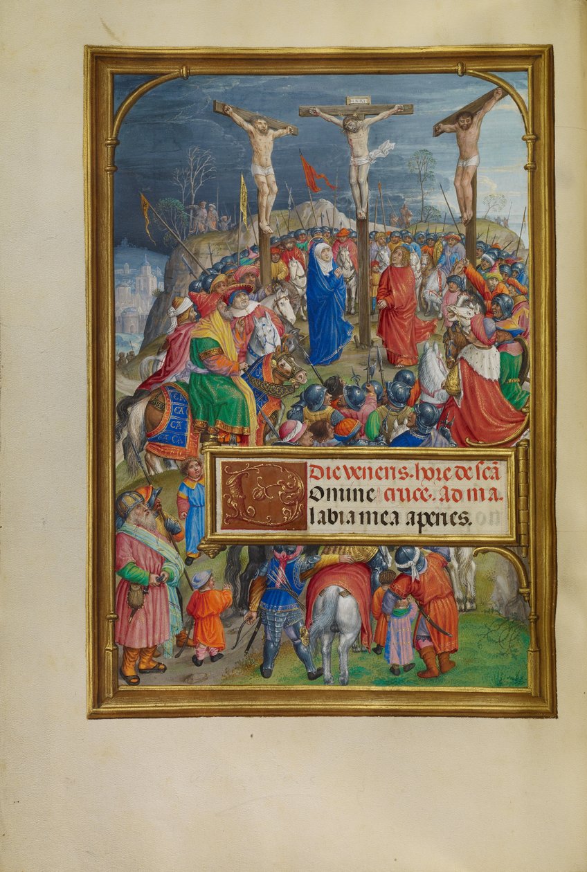 A keresztre feszítés alkotó: Master of James IV of Scotland