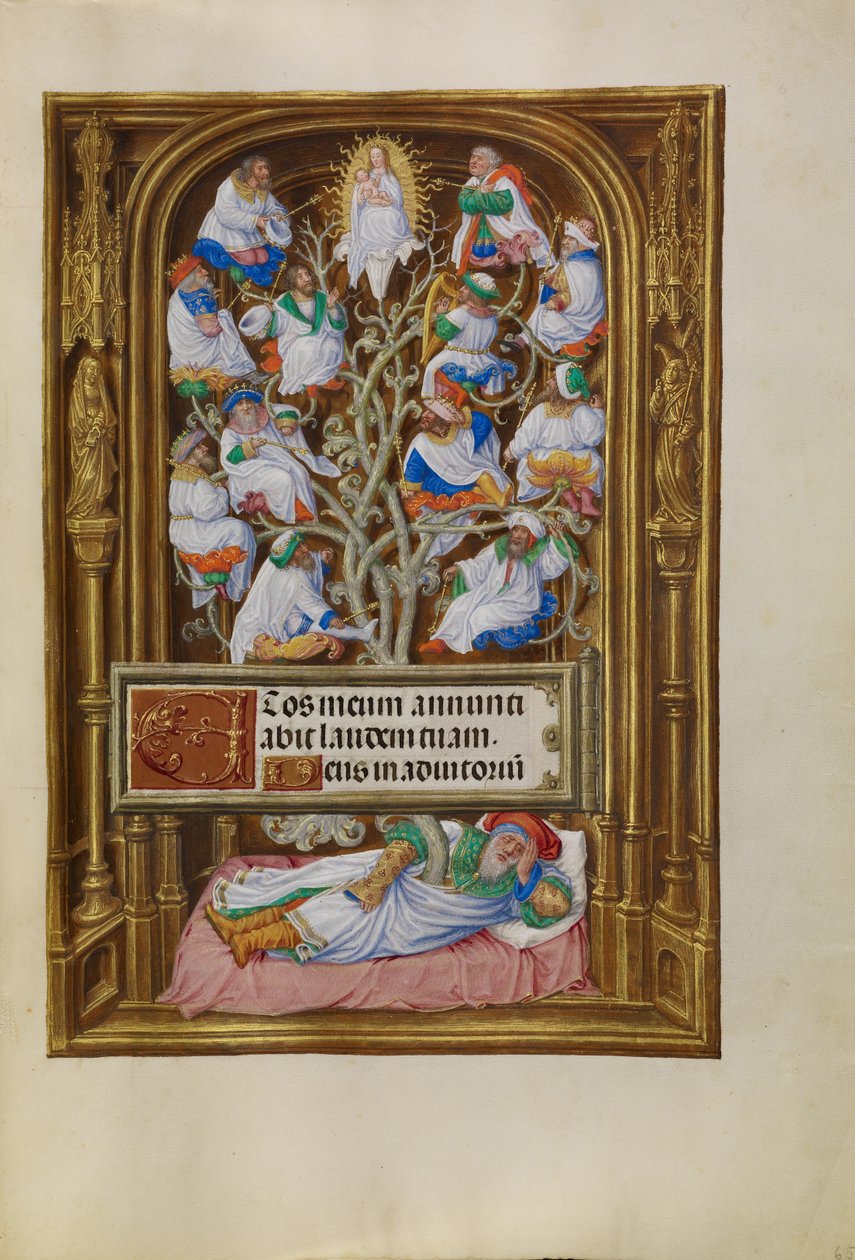 Jesse fája alkotó: Master of James IV of Scotland