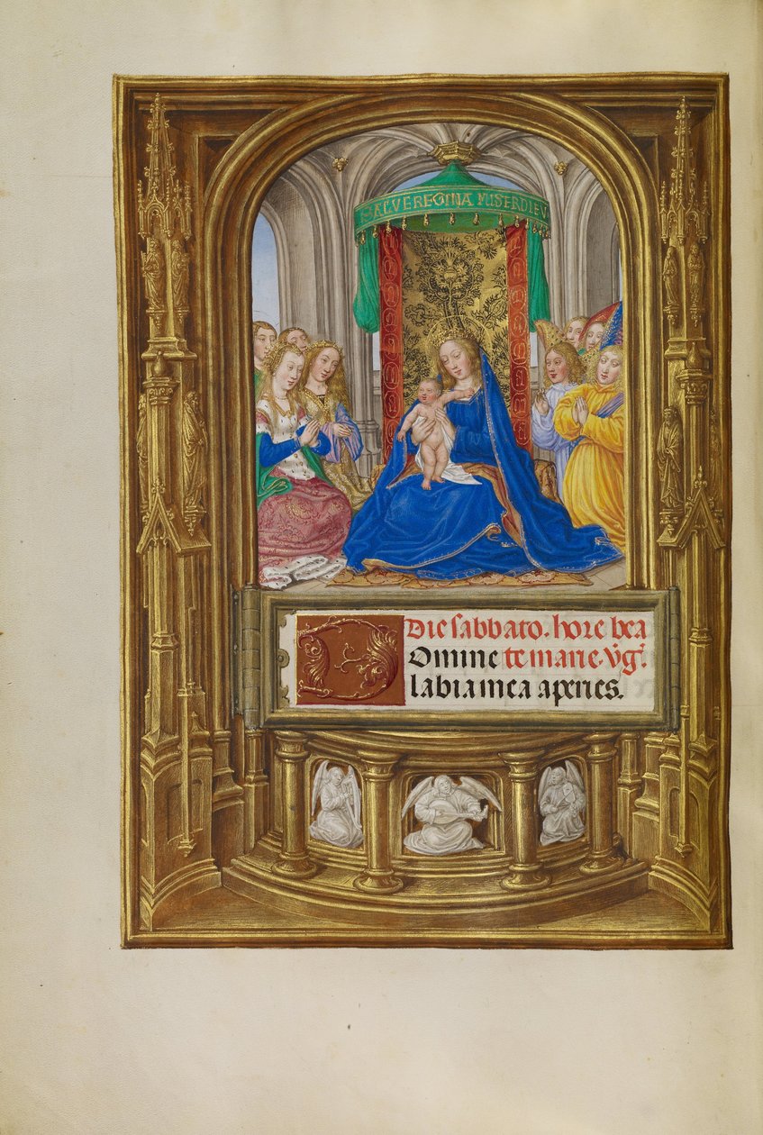 A Szűz és a Gyermek trónoló alkotó: Master of James IV of Scotland