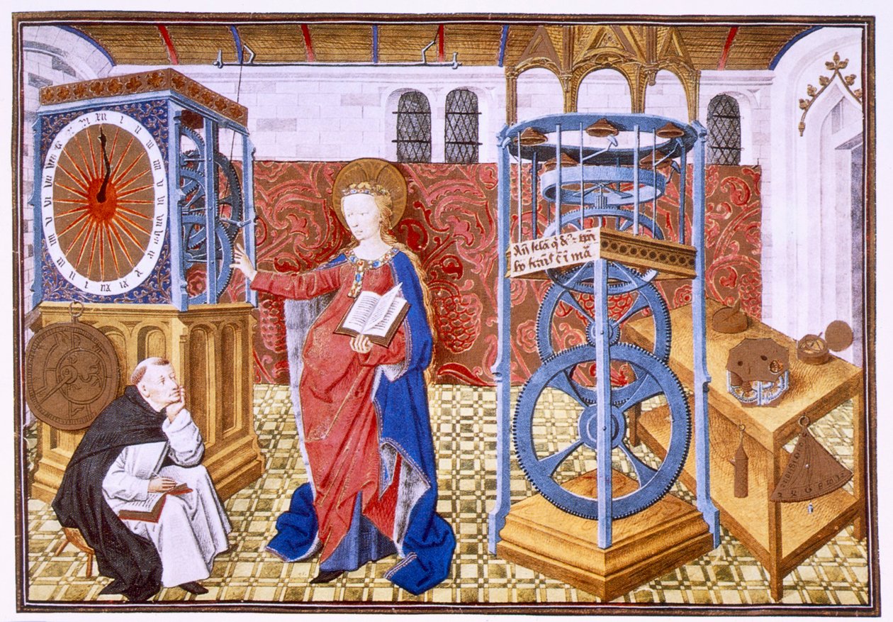 Wisdom Sapience tanítja a szerzőt a mértékletesség előírásaira, c1455. alkotó: Master of Jean Rolin II