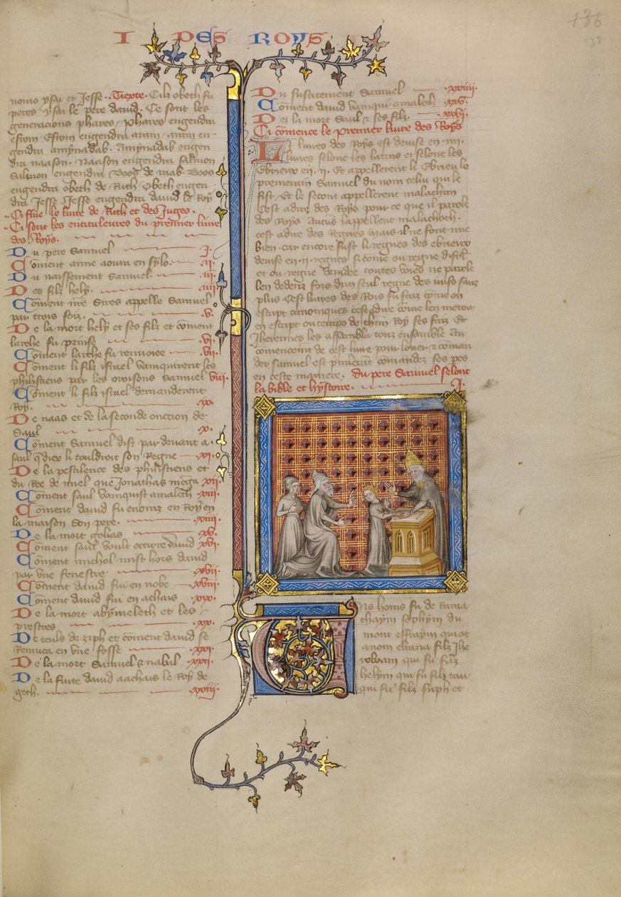 Sámuel Éli pap előtt alkotó: Master of Jean de Mandeville
