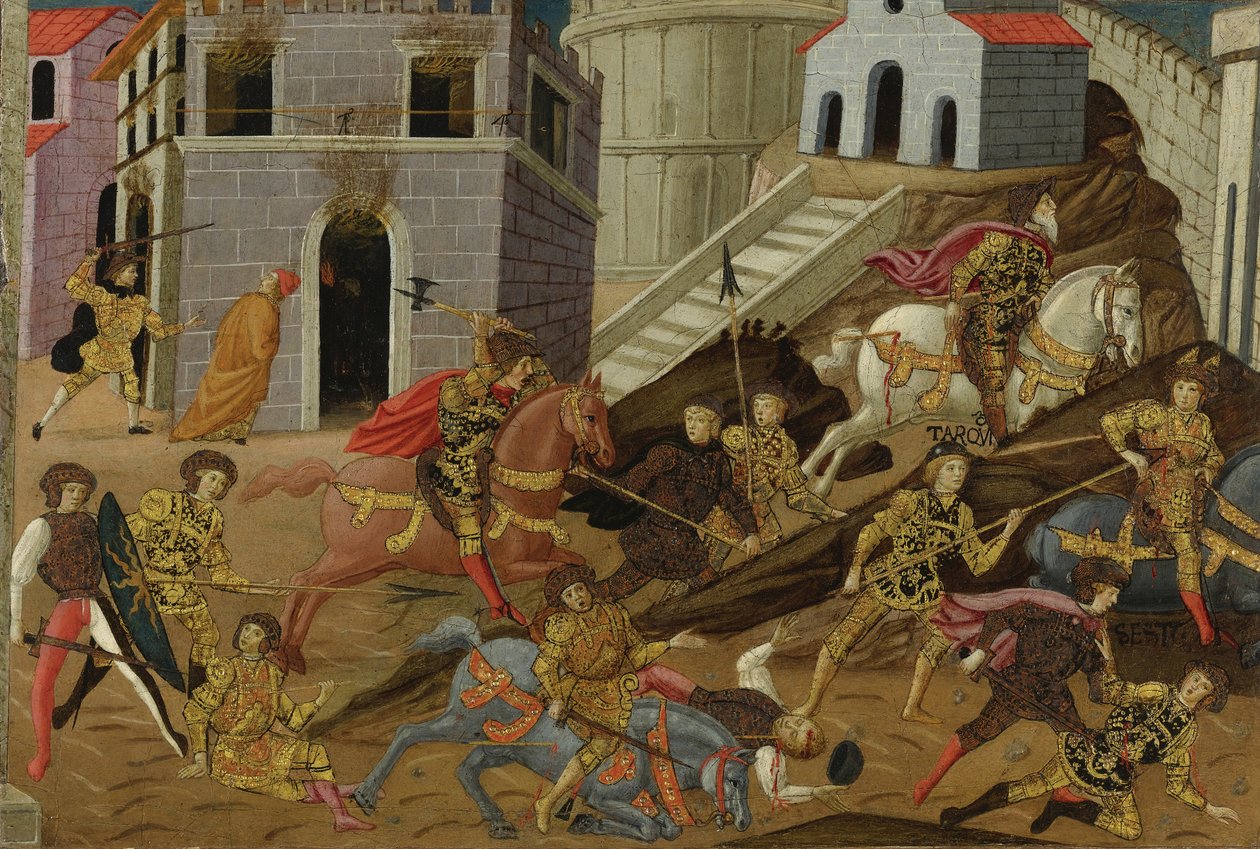 Tarquin és családja kiutasítása Rómából alkotó: Master of Marradi