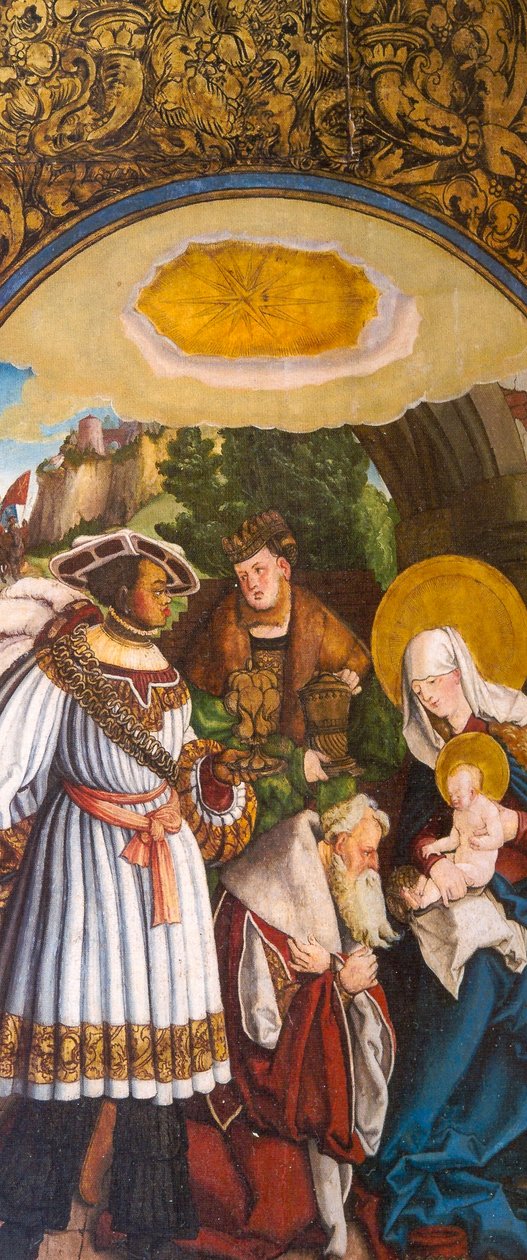 Német: A bölcsek imádása alkotó: Master of Messkirch