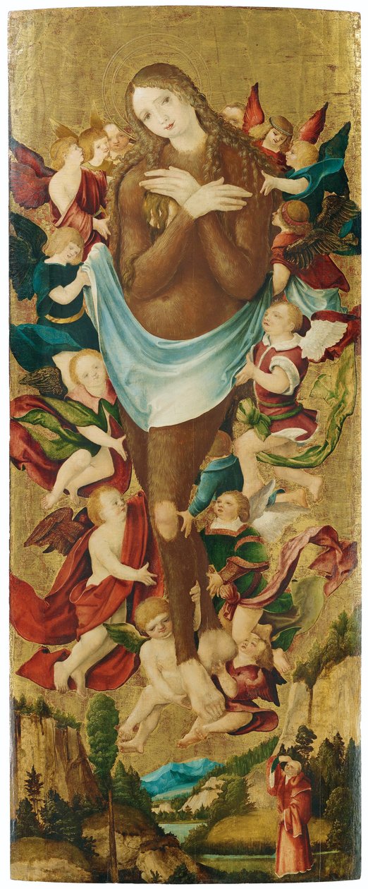 Német: Erhebung der Maria Magdalena A Magdolna felemelése alkotó: Master of Messkirch