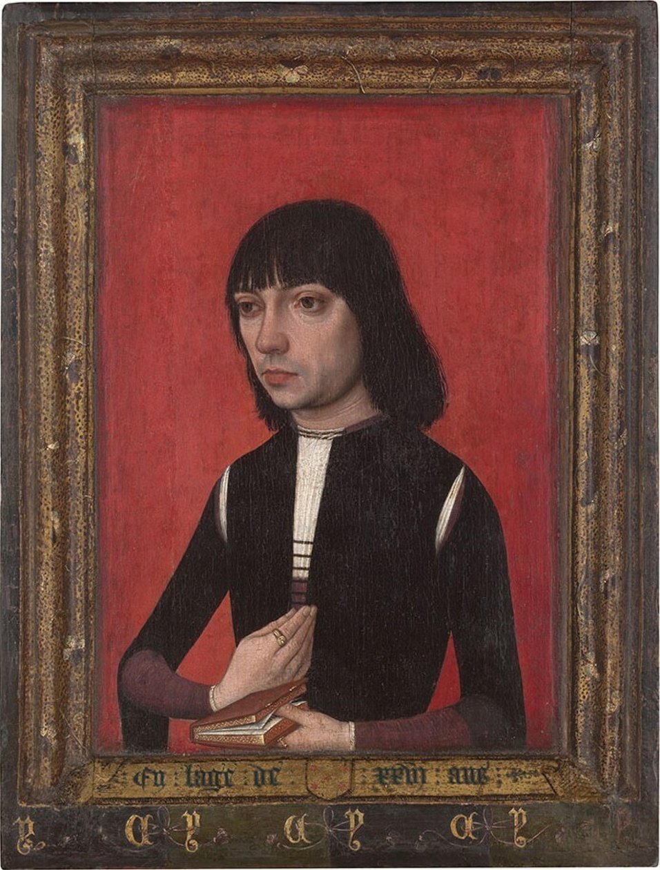 Holland: A Fonseca család fiatalemberének portréja A Fonseca család fiatalemberének portréja alkotó: Master of Portraits of Princes