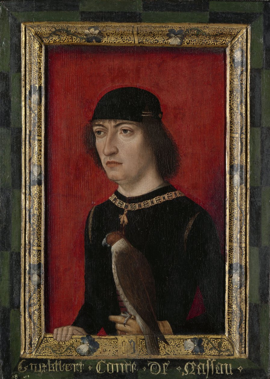Engelbert II, Nassau grófjának portréja alkotó: Master of Portraits of Princes