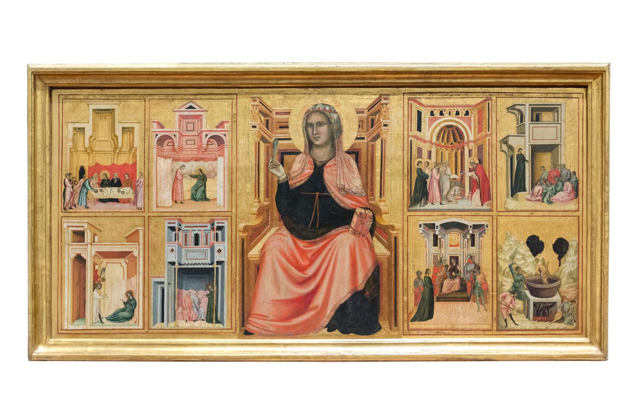 Szent Cecília és életének történetei alkotó: Master of Saint Cecilia