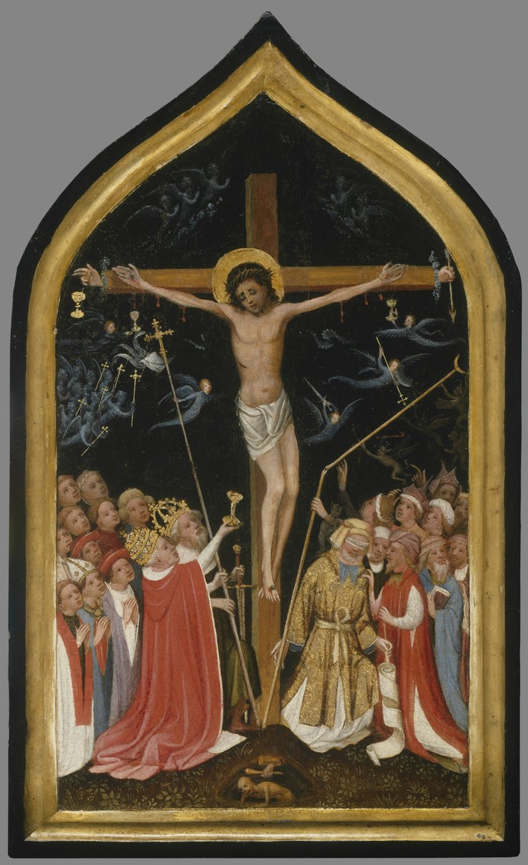 Krisztus az élő kereszten, 1420-30 alkotó: Master of Saint Veronica