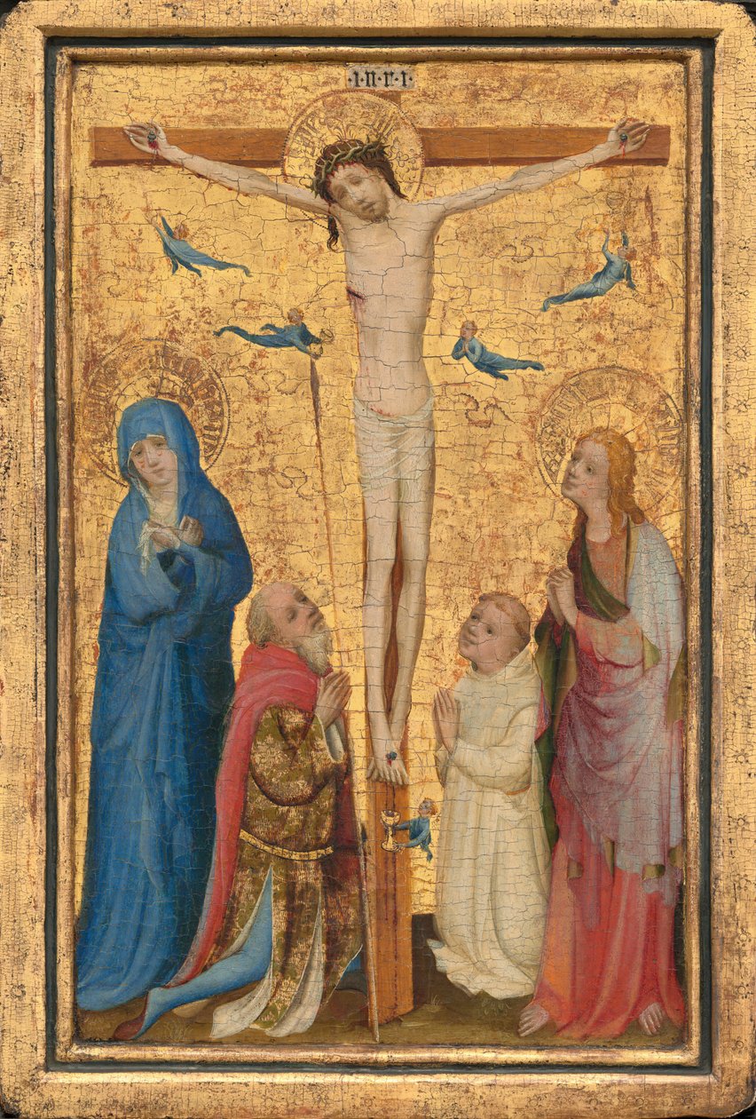 A keresztre feszítés, c. 14001410. alkotó: Master of Saint Veronica