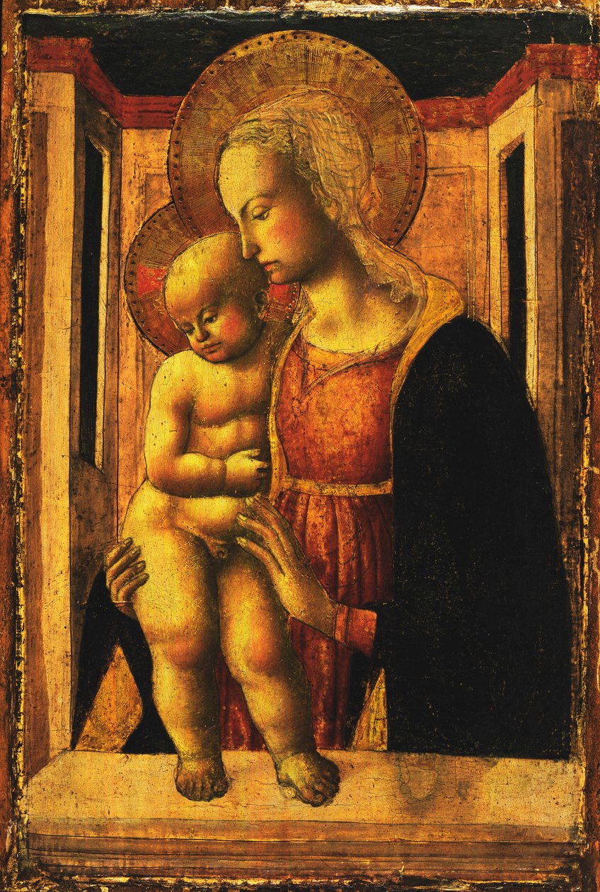 A Madonna és a gyermek alkotó: Master of San Miniato
