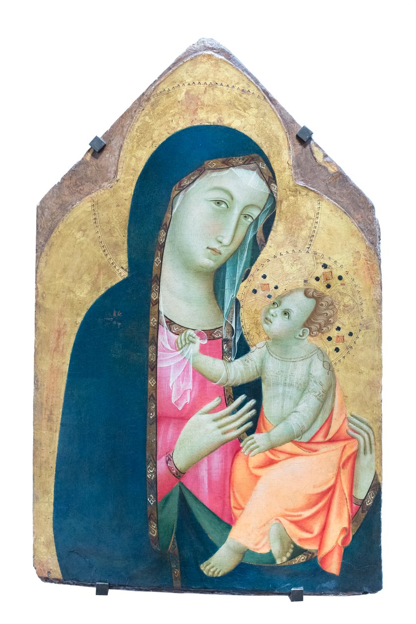 Madonna és gyermeke alkotó: Master of San Torpe