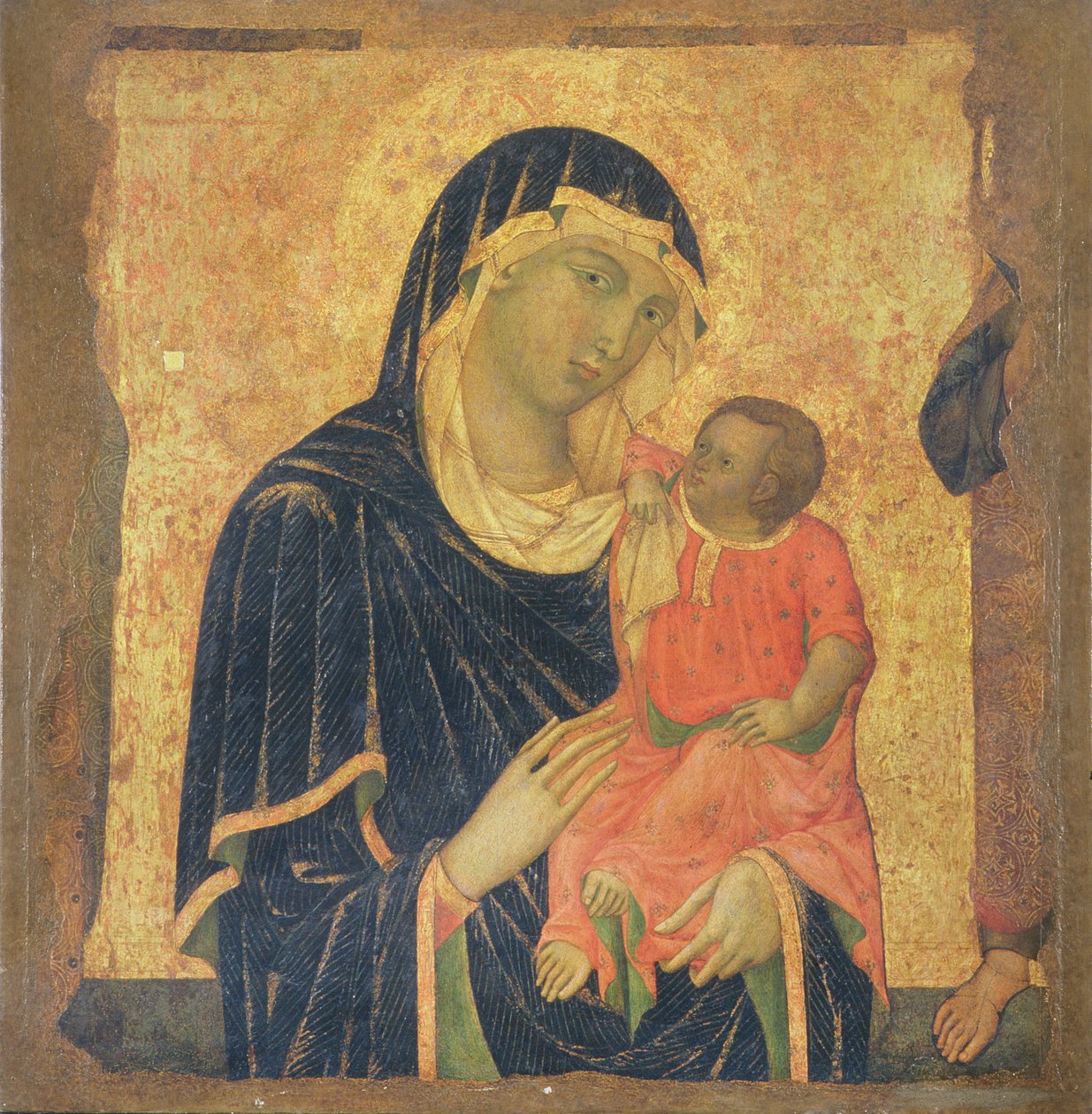 Madonna és gyermeke alkotó: Master of Santa Maria di Castello