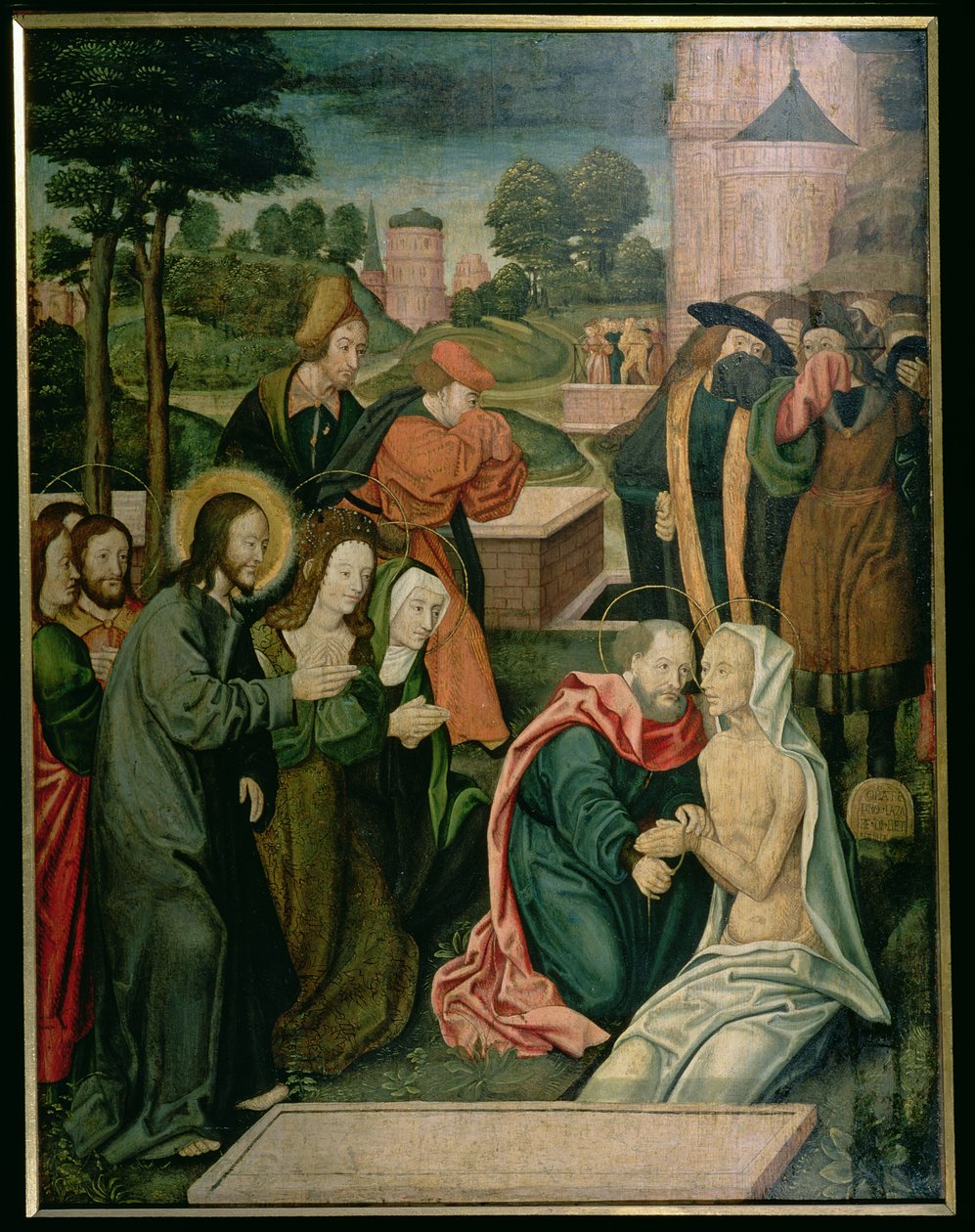 Szent László feltámasztása (párért lásd: 160860) alkotó: Master of St. Severin