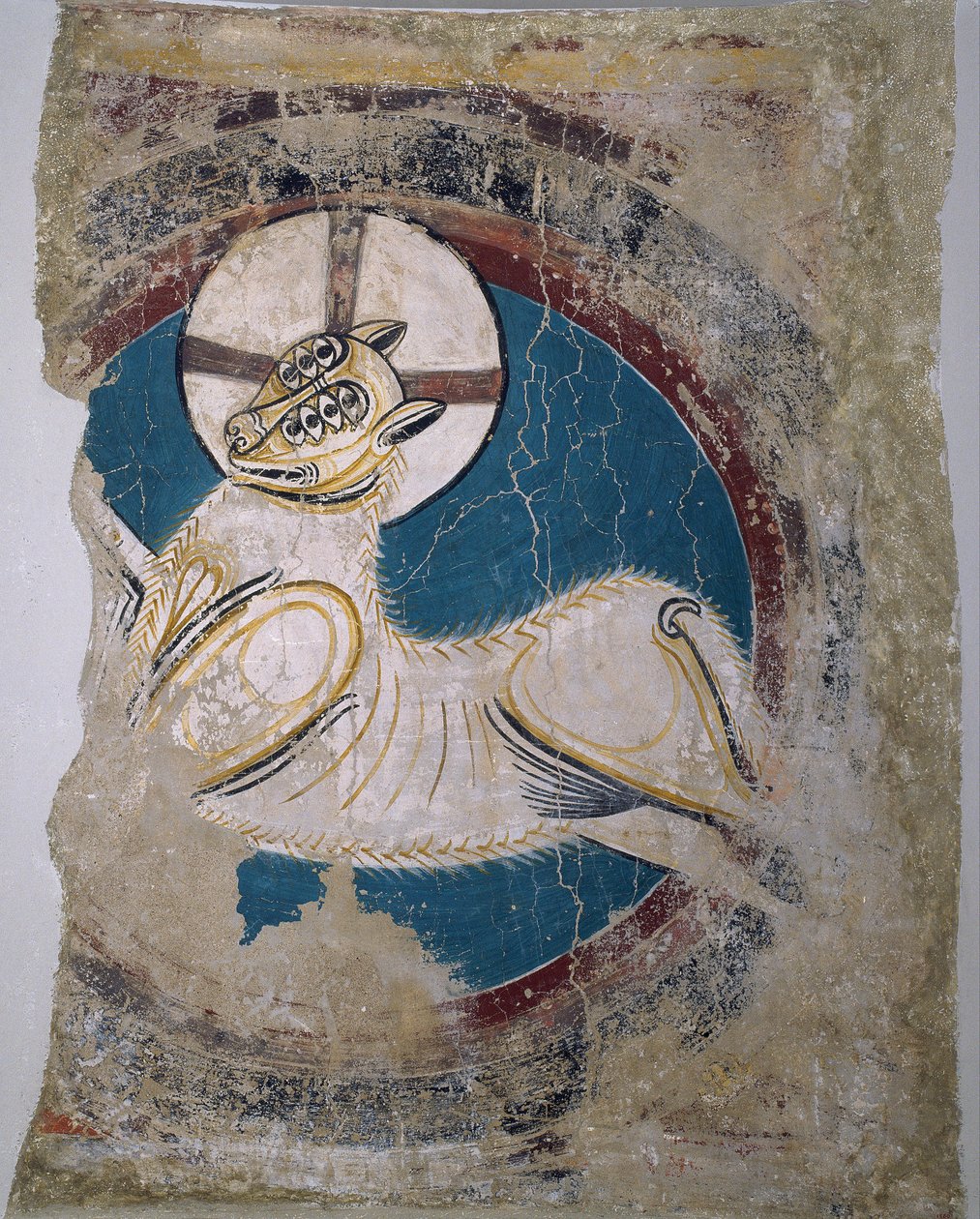 Apokaliptikus bárány a Sant Climent de Taüll-től alkotó: Master of Tahull