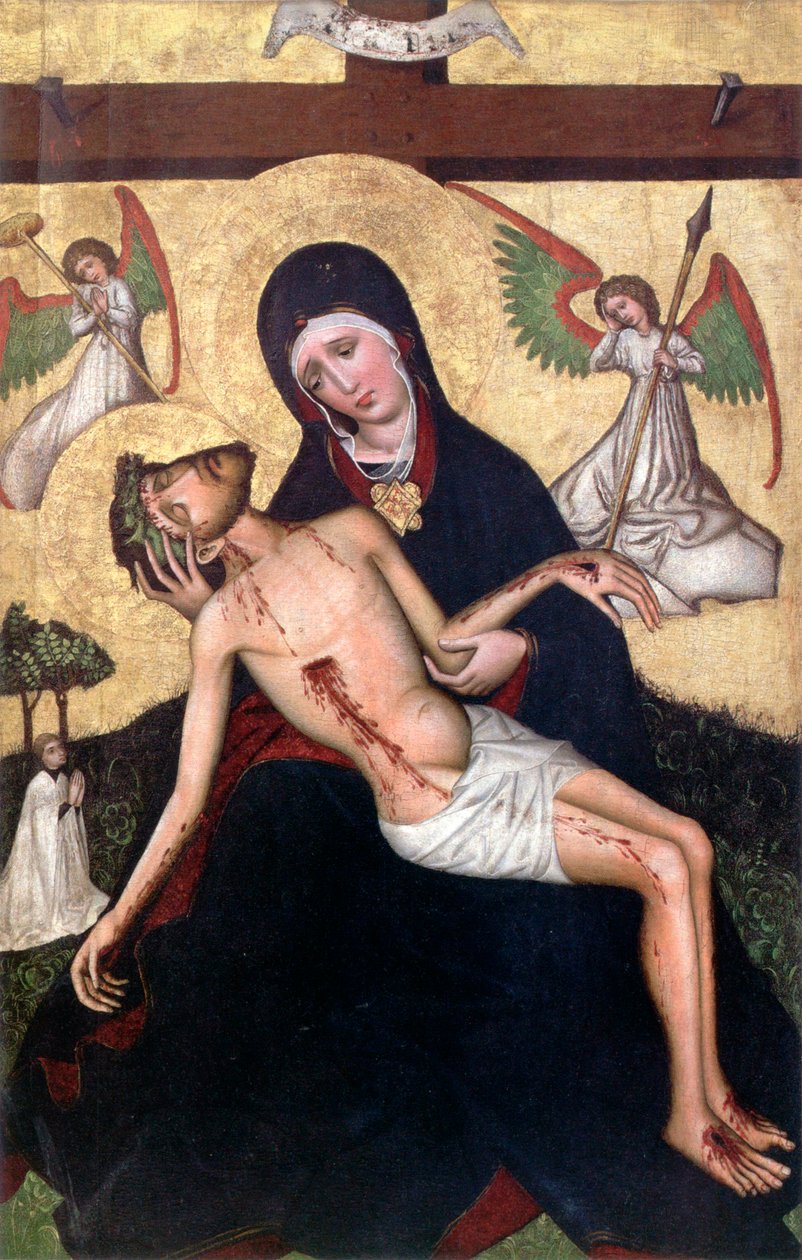 Pieta Tubadzinból, c1450. alkotó: Master of Tubadzin