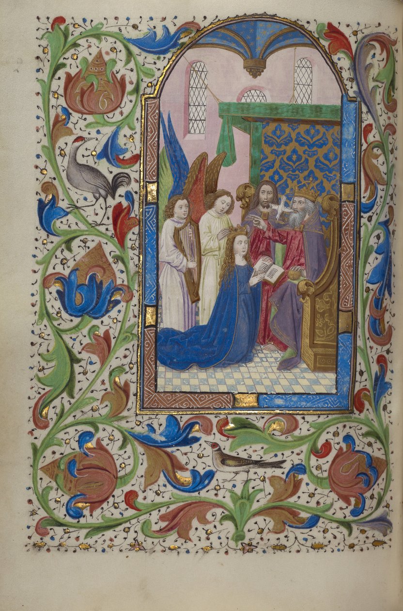 A Szűz megkoronázása alkotó: Master of Wauquelins Alexander