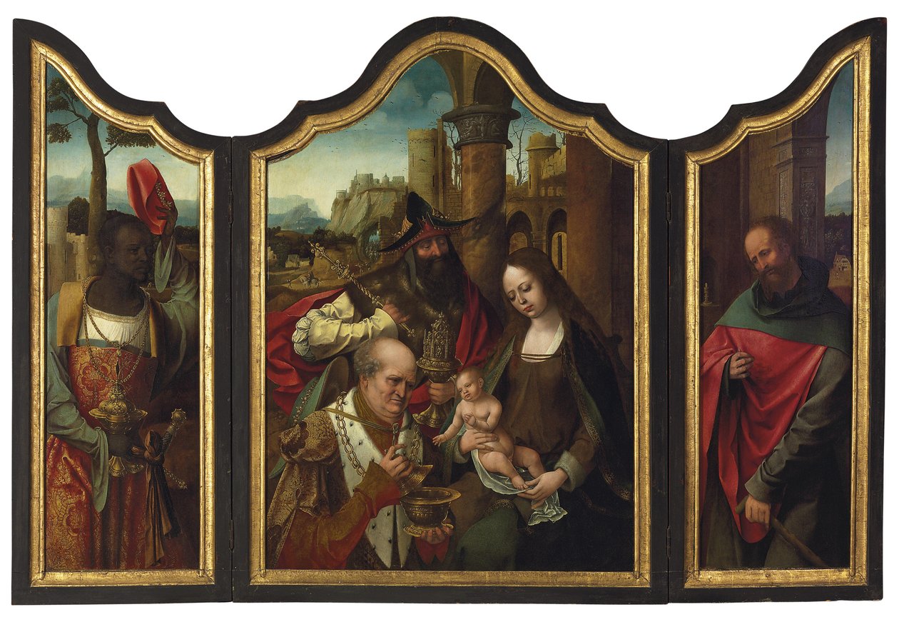 A mágusok imádása alkotó: Master of the Antwerp Adoration