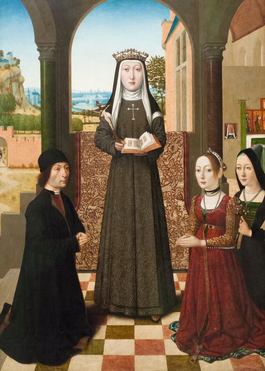 Bolognai Szent Katalin, 1510 körül alkotó: Master of the Baroncelli Portraits