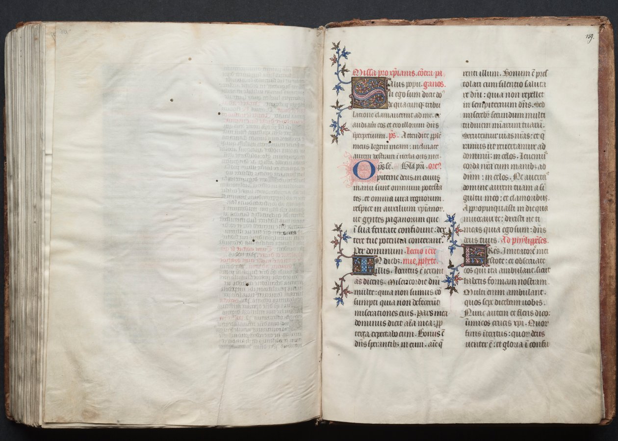 A Gotha Misekönyv: Fol. 159r, Szöveg, c. 1375. alkotó: Master of the Boqueteaux