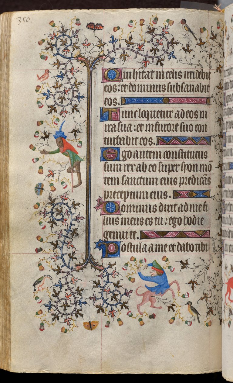 Nemes Károly, navarrai király (1361-1425) órái: fol. 170v, Szöveg alkotó: Master of the Brussels Initials and Associates