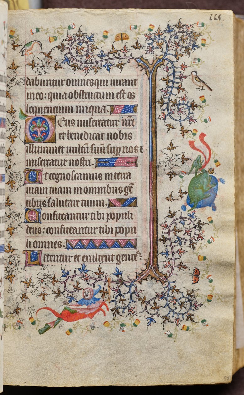 Nemes Károly, navarrai király (1361-1425) órái: fol. 58r, Szöveg alkotó: Master of the Brussels Initials and Associates