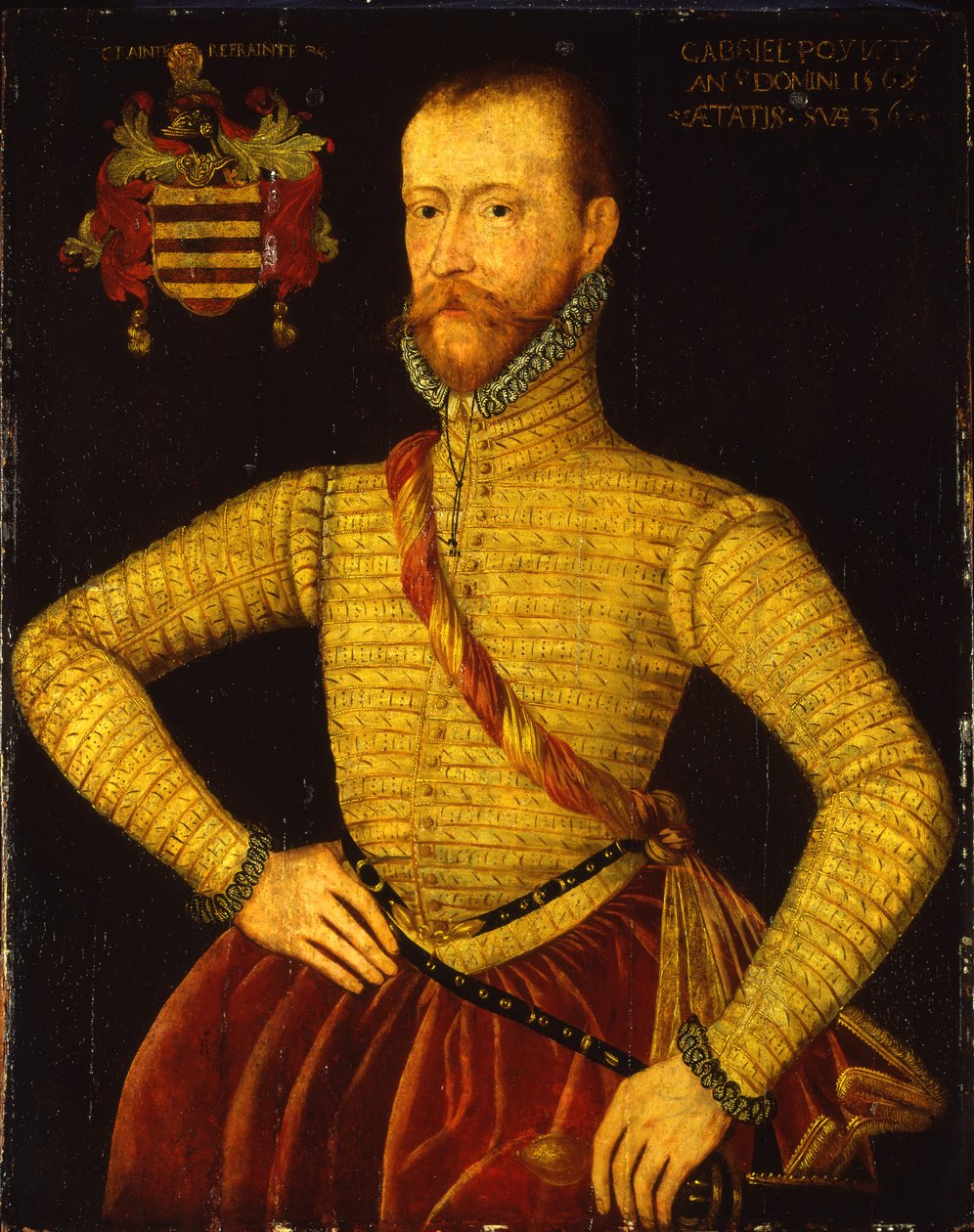 A 36 éves Sir Gabriel Poyntz portréja alkotó: Master of the Countess of Warwick