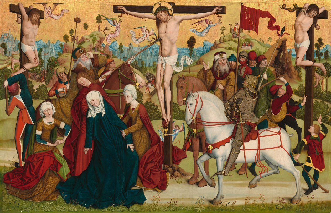 Kálvária alkotó: Master of the Death of Saint Nicholas of Münster