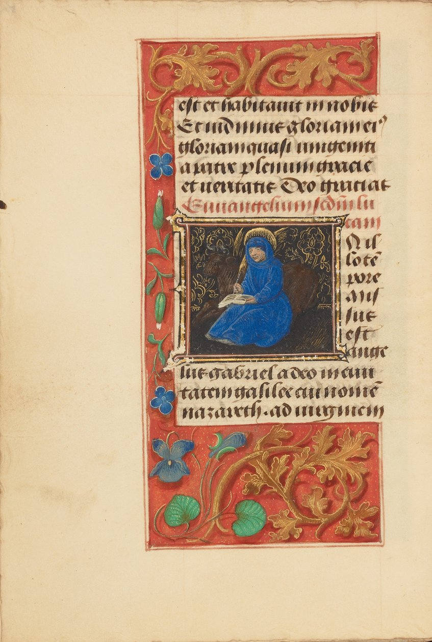 I. kezdet: Szent Lukács alkotó: Master of the Dresden Prayer Book