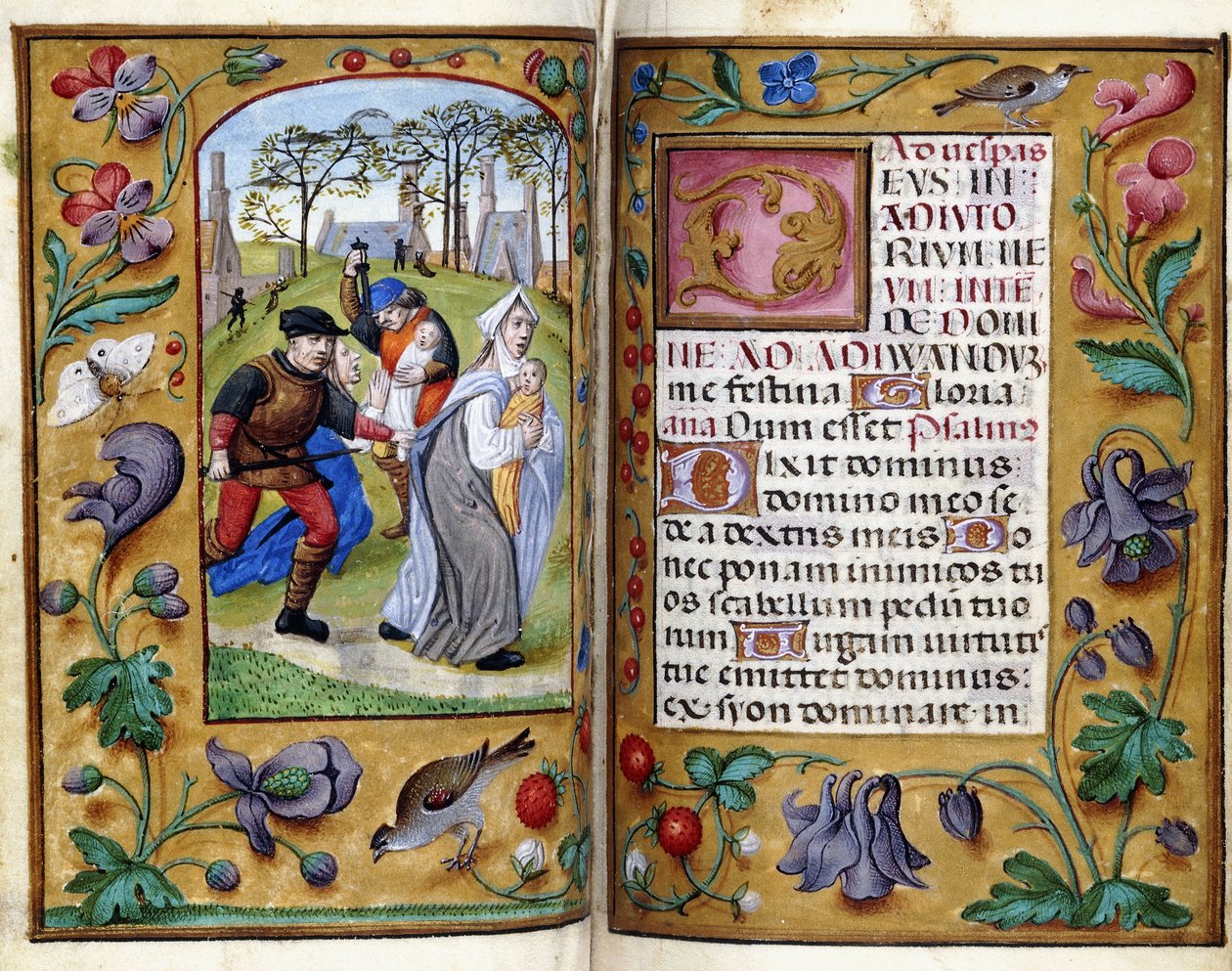 Az ártatlanok mészárlása, 1490 körül alkotó: Master of the Dresden Prayer Book