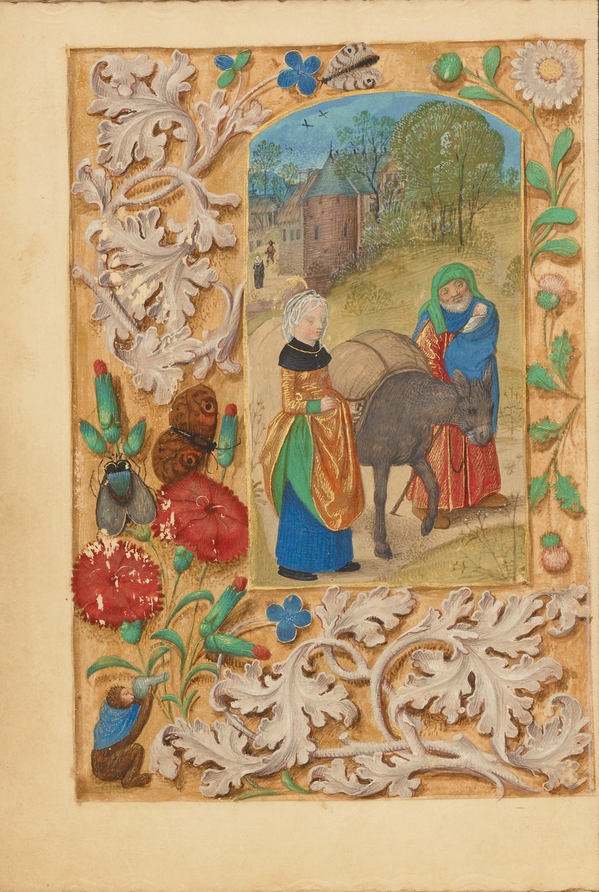 Az egyiptomi menekülés alkotó: Master of the Dresden Prayer Book