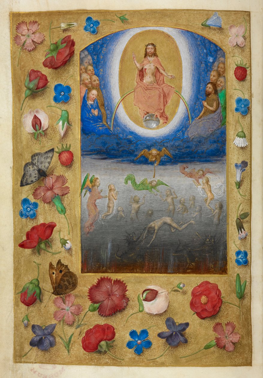Az utolsó ítélet. alkotó: Master of the Dresden Prayer Books