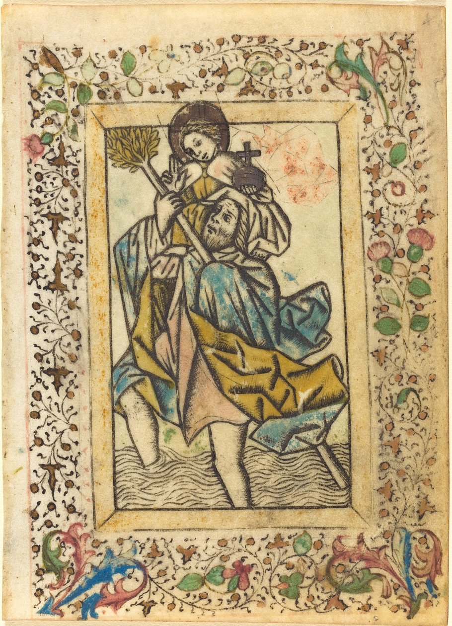 Szent Kristóf alkotó: Master of the Dutuit Mount of Olives