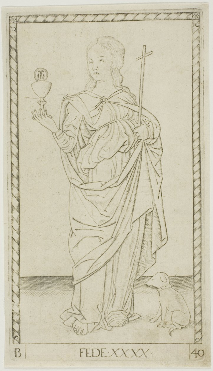 Hitlemez 40 a Genii and Virtues-tól alkotó: Master of the E Series Tarocchi