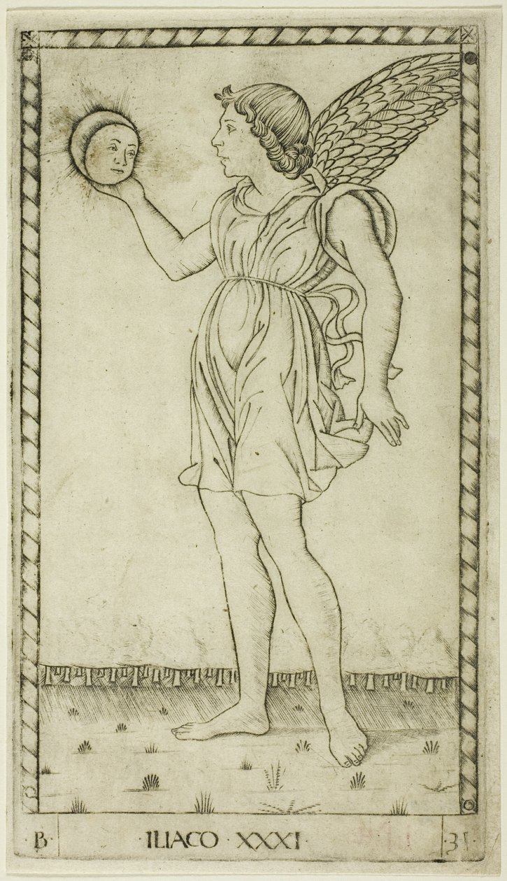 Genius of the Sun, 31. lemez a Genii and Virtues-ból alkotó: Master of the E Series Tarocchi