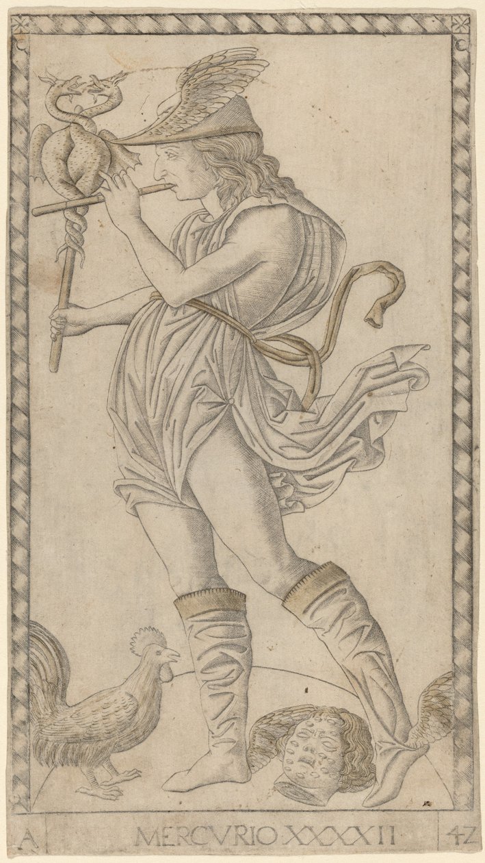 Mercury (Mercury) alkotó: Master of the E Series Tarocchi