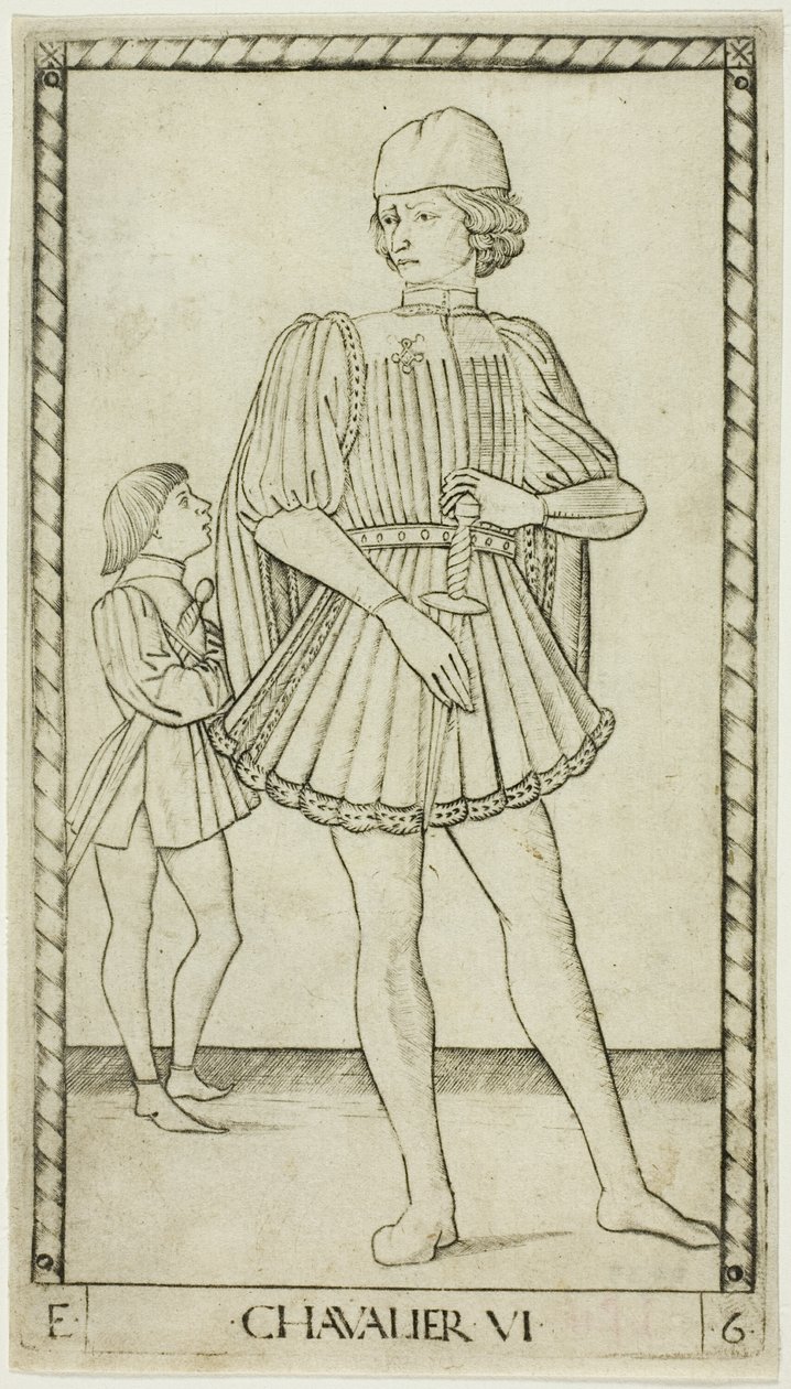 A lovag, hatodik lemez a The Ranks and Conditions of Men-ből alkotó: Master of the E Series Tarocchi